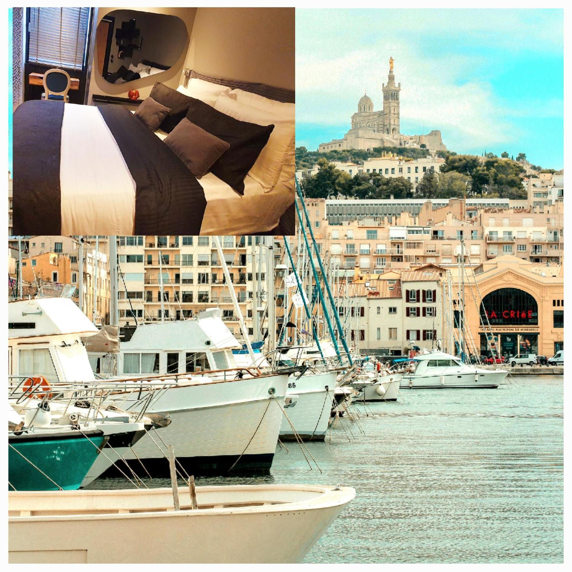 Marseille Cote Mer Au Vieux-Port "Le K"Appartement Haut De Gamme Avec Wc Japonais, Garage Privatif En Option Exterior foto